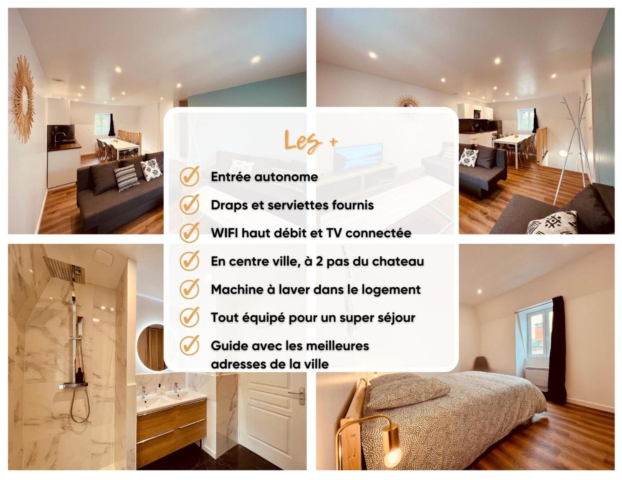 Le Loft Scandinave - Home Homy Saint-Florent-sur-Cher Exterior foto